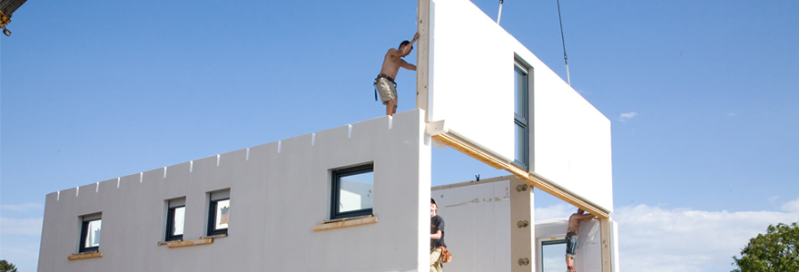 maison préfabriquée en béton